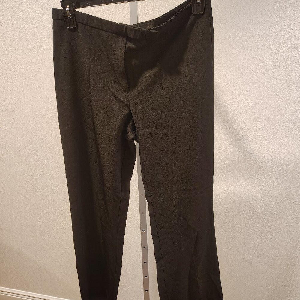 Modern Essentials Black Dress Pants Juniors Size 11 Polyester Spandex